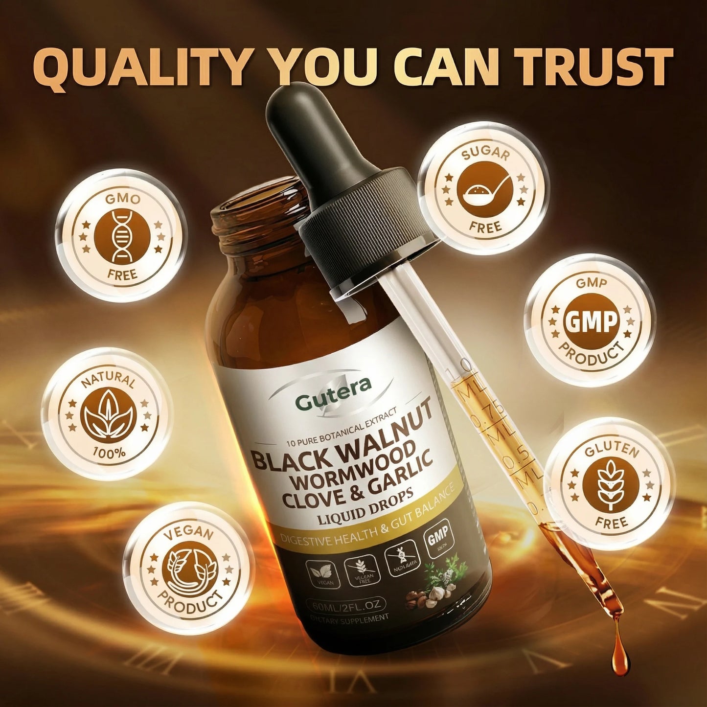 Gutera Rapid Gut Cleanse Drops